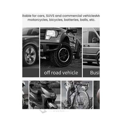 Wireless Car Air Compressor Pump Portale Handheld Car Tire