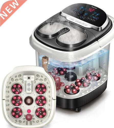 Foot bath barrel automatic heating massage footbath