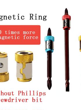 2020 New Magnetic Ring 1/4 6.35mm Metal Strong Magnetizer S