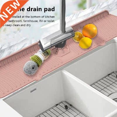 Kitchen Faucet Absorbent Mat Silicone Sink Spla Guard
