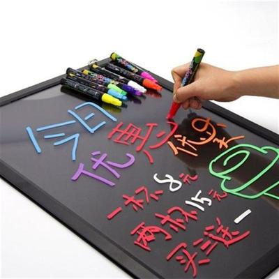 8 Colors Highlighter Fluorescent Liquid Chalk Marker Neon Pe