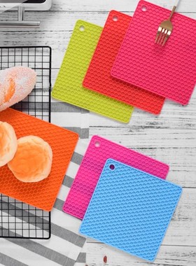Pot-Holder Place-Mat Oven-Pad Kitchen-Accessories Square Hea