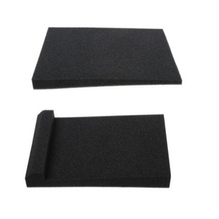 2 Pcs Sponge Studio Monitor Speaker Acoustic Isolation Foam