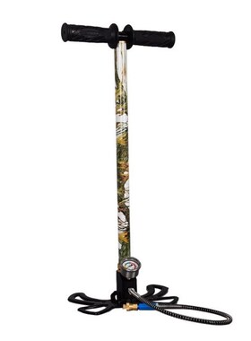 3 Stage High Pressure Inflator Stainless Steel Manually Comp