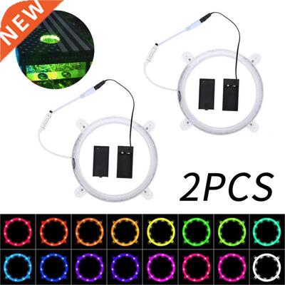 2PCS Cornhole LED Lights 16 Color Changing Ultra Bright Boa