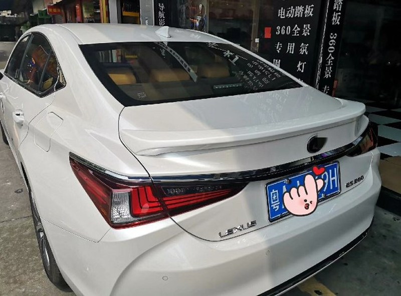 Lexus ES sper ES250 ES350 Sper  ABS Material Car Rear Wing P