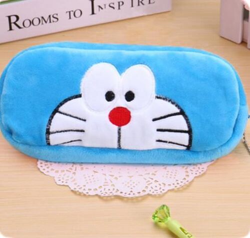 Plush Animal Pencil case Cartoon panda bear fruit pen bag bo