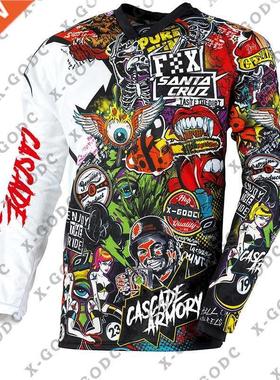 Camiseta de Ciclismo para Hombre, Maillot de manga larga End