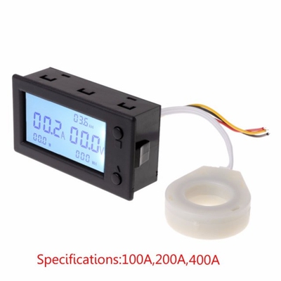 DC300V 100A 200A 400A Hall Effect Coulometer Digital Voltmet
