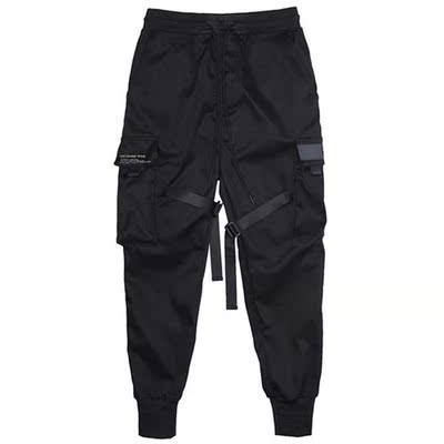 2021 Ribbons Men Jogger Sweatpants Men s Cargo Pants Setw