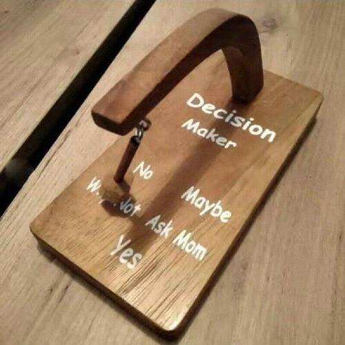 Magnetic Pendulum Wood Decision Maker Engraving Pendulum