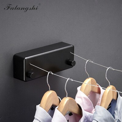 Clothes Line Dryer Bathroom Accessories Drying Rack White/Bl