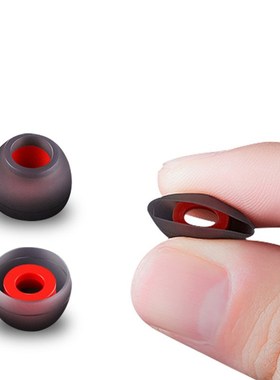 6Pcs/3 Pairs Ear Pads For Headphones Earphone Tips Silicone