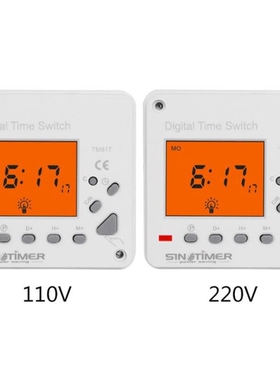 Timer Switch, Digital Electric from 1min to 168 Hours Durabl