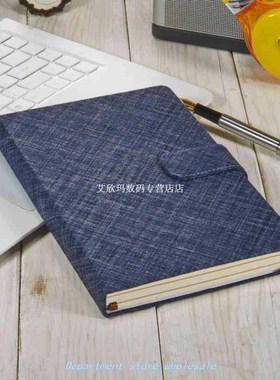 Business Notebook Student Notepad Cashmere Wool Cloth Diary