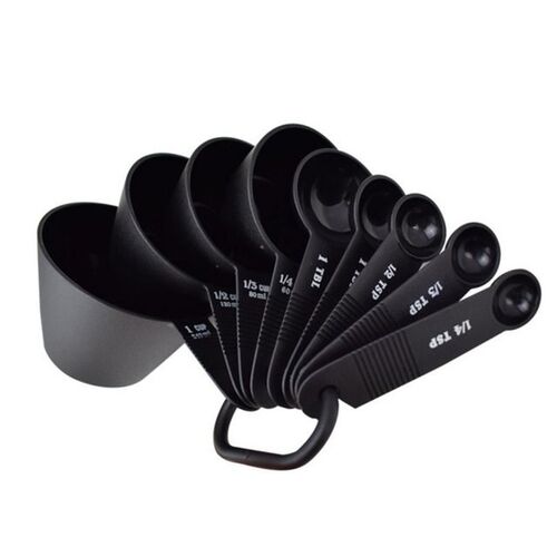 9Pcs Measuring Spoons Cups Set Measurements Markings Cooking