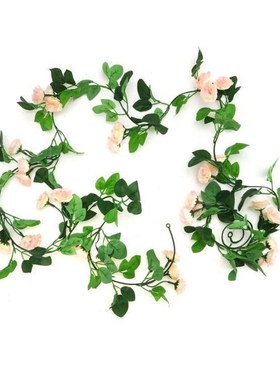 2.35M Artificial Rose Flower  Autumn Small Peony Strin