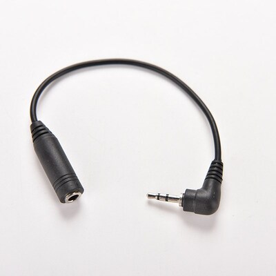 1pc 2.5mm Male To 3.5mm Female Audio Stereo Headphone Earpho