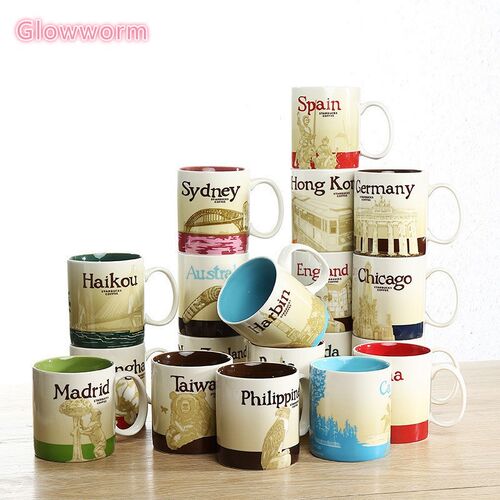 Hot Sale City Mug Macau City cup Spain Country Cup Collectio
