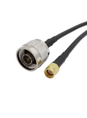N Male to SMA Male Connector Low Loss ALSR195 Coaxial Cable