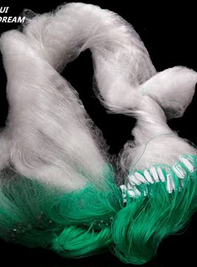 H1.5m*L60M 3 layer 2.5cm mesh sink net gill net fish trap st