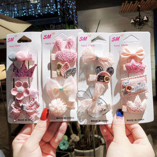 Baby Hair Clips Princess Hairpin Children Hair Clips Accesso