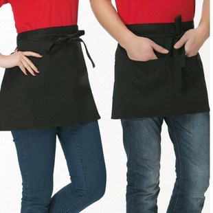 Apron Bar Waitress Half-Waist Kitchen Short Cleaning-Skirt C