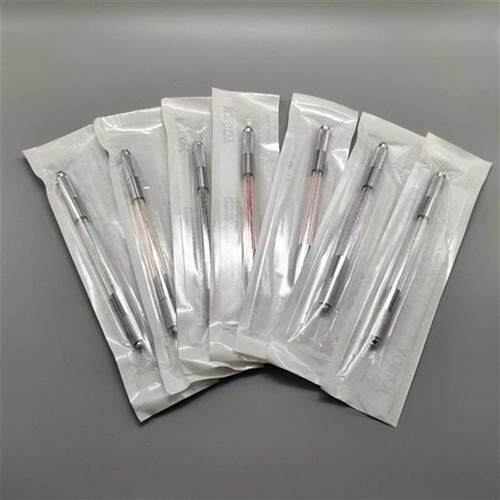10 Double Sided Microblading Handles with Individual Packag