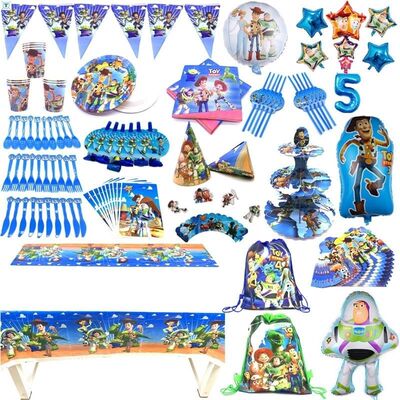 Toy Story4 Birthday Theme Supplies Set Party Cups Plates