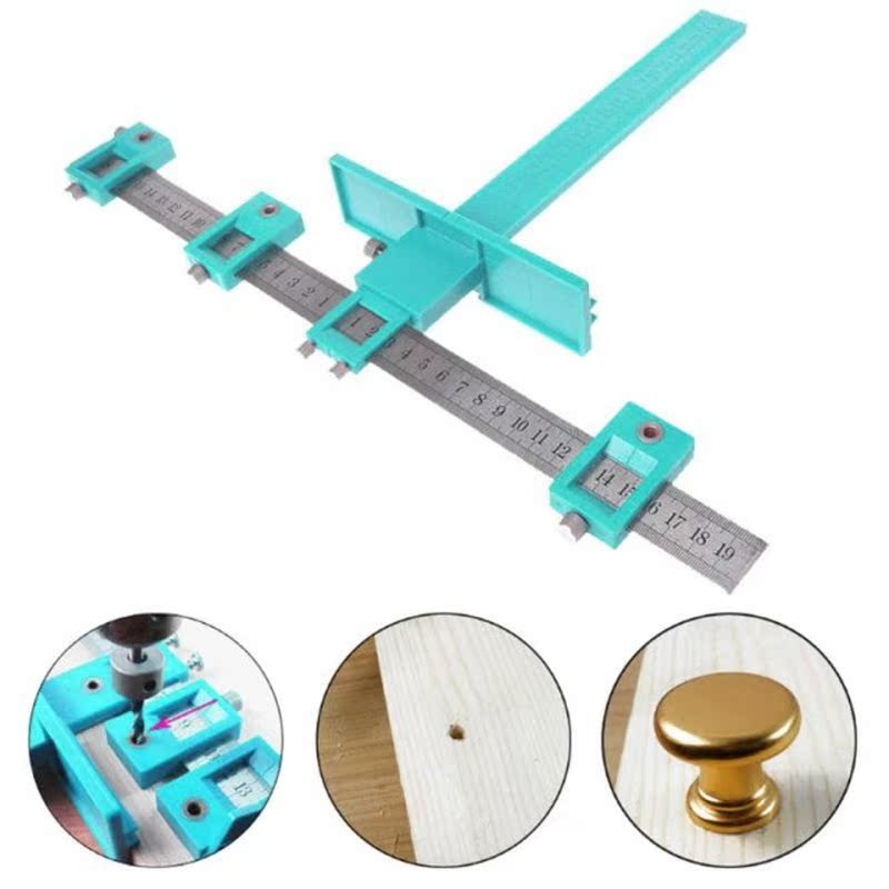Drill Punch Locator Woodworking Drill Guide Furniture Adjust