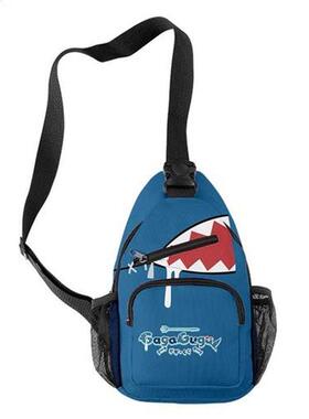 Hololive VTuber Gawr Gura 3D Mens shoulder bag messenge