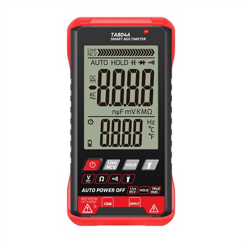 Digital Multimeter Automatic Identification Voltmeter Ammete