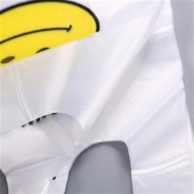 50pcs/Lot Supermarket Plastic Bags Transparent Shopping Bag