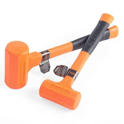 Rubber Mallet Rubber Mallet Hammer Fiberglass Soft Grip Hand