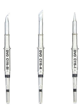 DVO 3Pcs Universal C115 Soldering Iron Tips Lead Free Weldin
