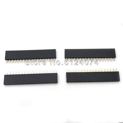 20pcs/lot Single row female 18pin spacing 2.54 mm row pin so