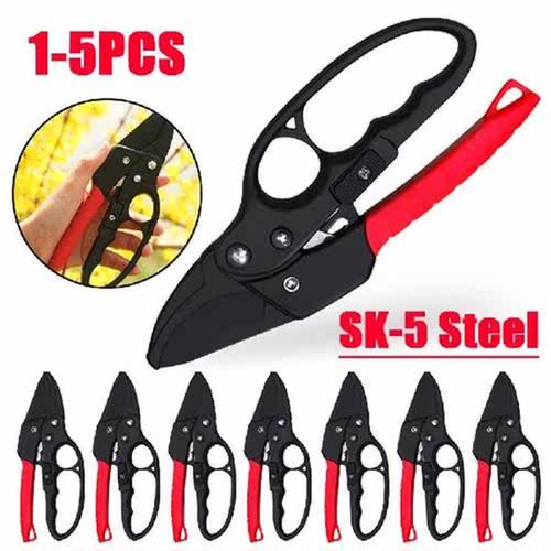 1-5pcs Pruning Shears SK-5 Steel Blade Grafting Pruner