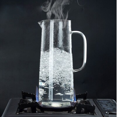 Cold Glass Water Bottle Jar Kettle Transparent Large apacity