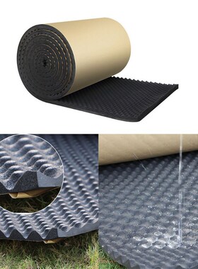 Soundproofing Foam 1Pc 100*50*2cm Strong Flame Retardancy Fo