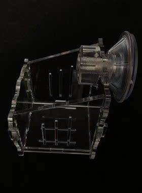 Aquarium Decoration Hanging Fish Tank Crystal Acrylic Pot