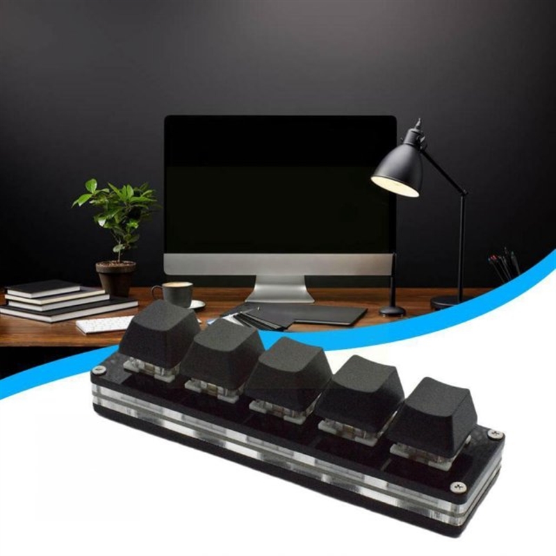 Custom  5 Keys Keyboard DIY Shortcut Keyboard USB Progra