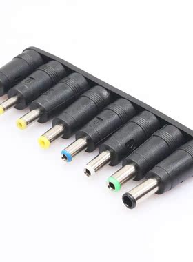 8pcs Universal Laptop DC Power Supply Adapter Connector Plug