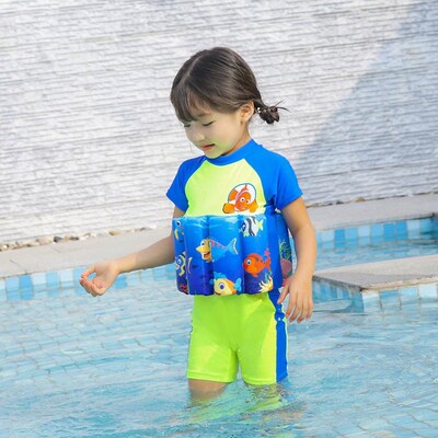 Swimwear Floating Life-Jacket Bubble Water Kids Children Sur