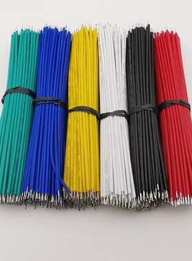 100Pcs Tin-Plated Breadboard Jumper Wires PCB Solder Cable 2
