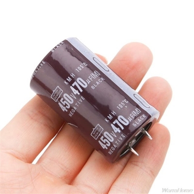 Electric Welder 450V 470uF Aluminum Electrolytic Capacitor V
