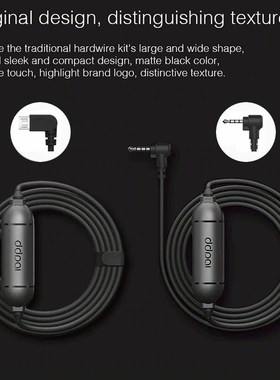 Original DDPAI 12/24V  USB Car Charger Hardwire Kit for DDP