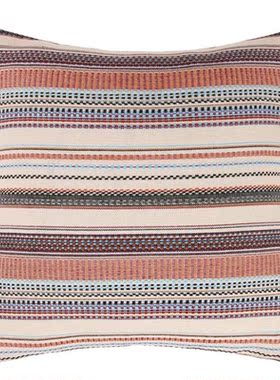 Bohemian Knitting Throw Pillow Case Farmhouse Ethnic Retro S