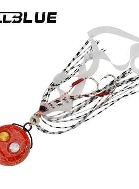 ALLBLUE Kabura Lure Tai Raba Red Snapper Rubber Slider Jiggi