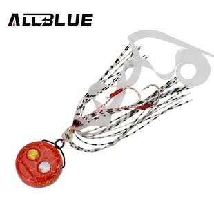 ALLBLUE Kabura Lure Tai Raba Red Snapper Rubber Slider Jiggi