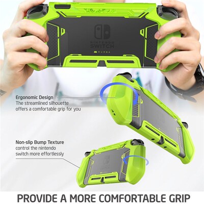 For Nintendo Switch Case MUMBA Series Blade TPU Grip Protect